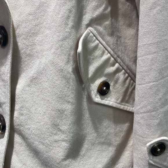 Free people highland twill trench XS over size new with tags - Picture 4 of 6